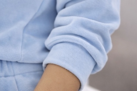 Welurowy komplet Velvet Soul Set baby blue