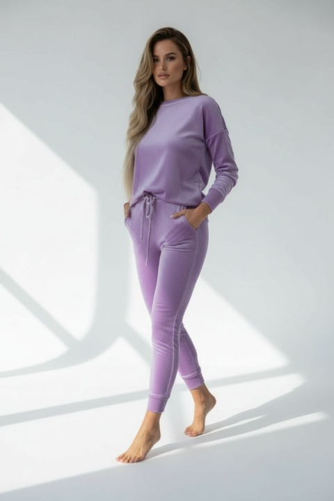 Welurowy komplet Velvet Soul Set lavender dream
